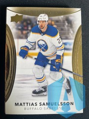 2022-23 Upper Deck Trilogy #62 Mattias Samuelsson Buffalo Sabres